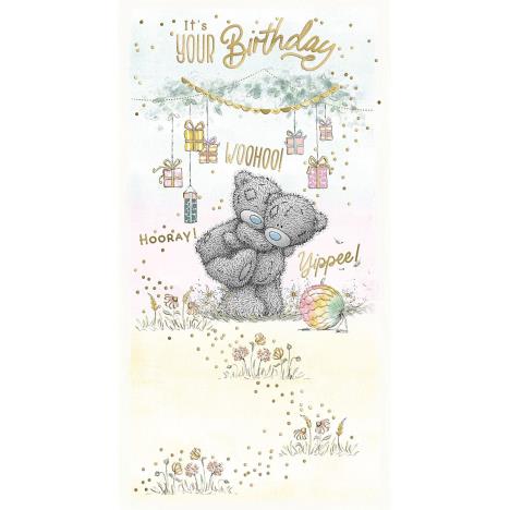 Bears In Hanging Presents Me to You Bear Birthday Card £2.19